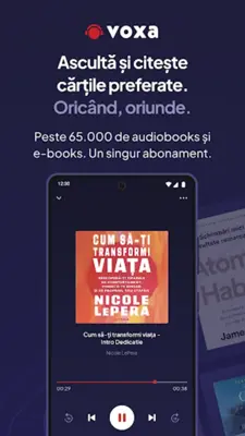 Voxa - Audiobooks & E-books android App screenshot 7